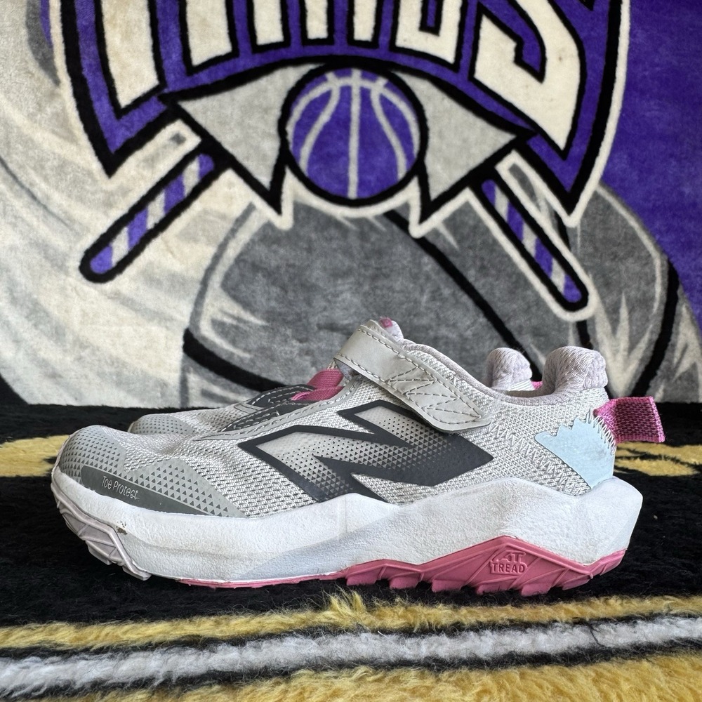 Size 12c - New Balance DynaSoft Nitrel v6 Kids Trail Running Shoes PANTRLG6